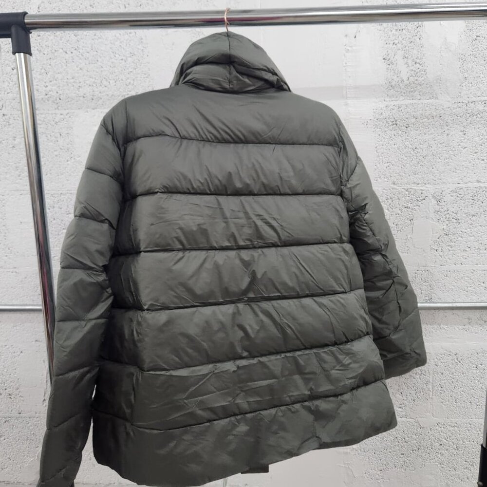 NWT Tahari Women’s Puffer Jacket Water Repellent Premium Insulation Green XL - Picture 8 of 10